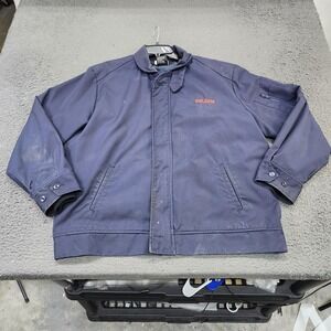 Riverside Jacket Mens 2XL Blue Thinsulate Workwear Holsum Thermal Logo USA
